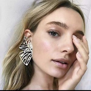 Butterfly wings larg earrings